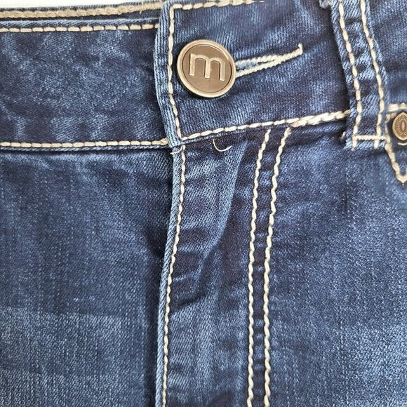 Maurices Dark Wash High Rise Jegging Thick Stitch Jeans - Picture 5 of 6